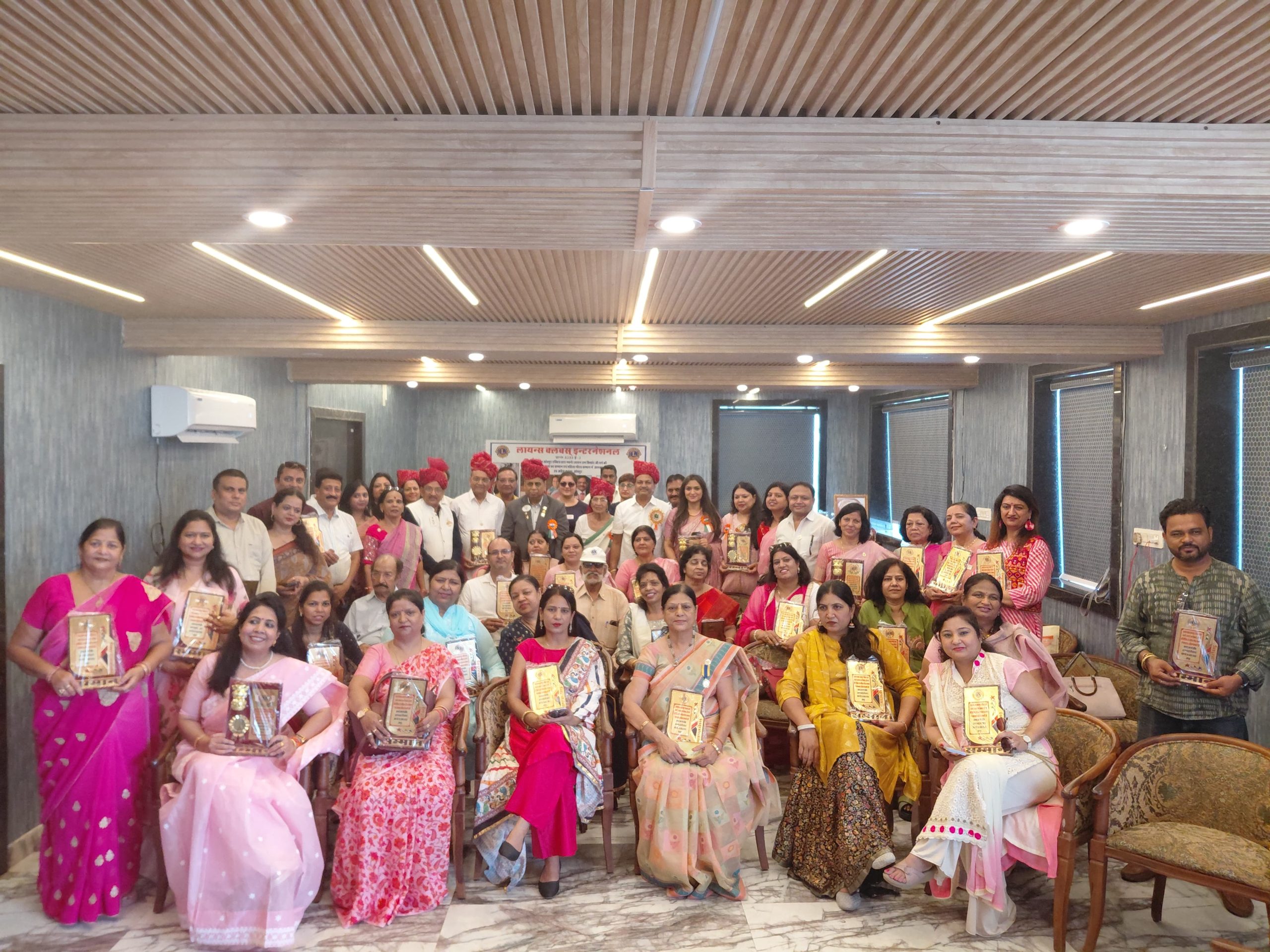 लॉयंस क्लब जोधपुर एक्टिव के गवर्नर रामकिशोर गर्ग की सद्भावना यात्रा संपन्न