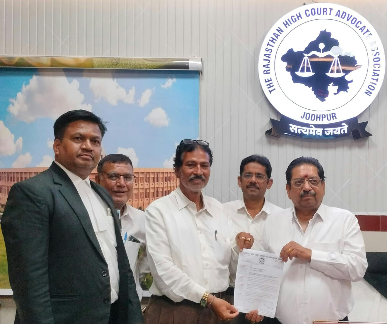 वरिष्ठ अधिवक्ता भारत भूषण शर्मा राजस्थान हाईकोर्ट एडवोकेट एसोसिएशन द्वारा गठित सांस्कृतिक समिति के सदस्य मनोनीत