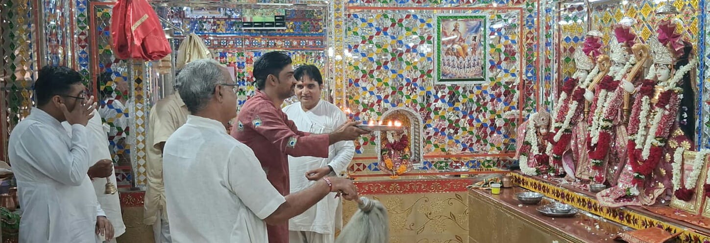 नरसिंह विहार लाल सागर स्थित संकट मोचन हनुमान मन्दिर का 8वां देवमूर्ति पाट महोत्सव 24 जुलाई को