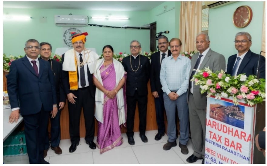 आयकर अपीलीय अधिकरण (आईटीएटी), जोधपुर पीठ से सेवानिवृत्त लेखा सदस्य डॉ. मिठालाल मीणा तथा मुख्य आयकर आयुक्त कंवलजीत सिंह आईआरएस के सम्मान में भावभीना विदाई समारोह आयोजित